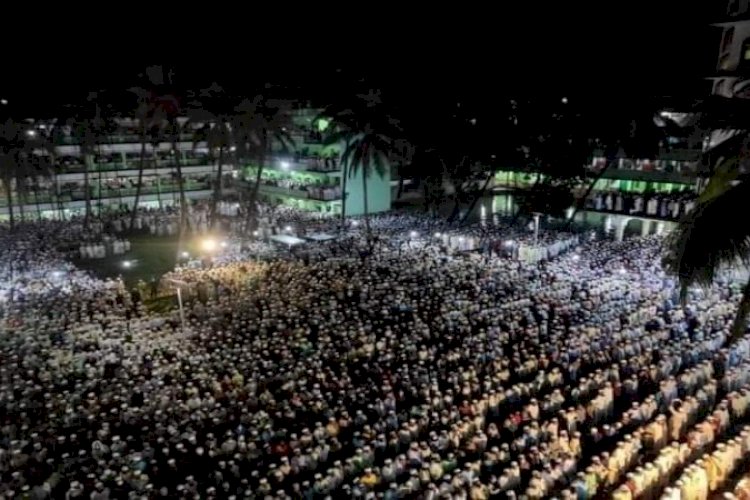 বাবুনগরীর জানাজা সম্পন্ন, লাখো মানুষের অংশগ্রহণ