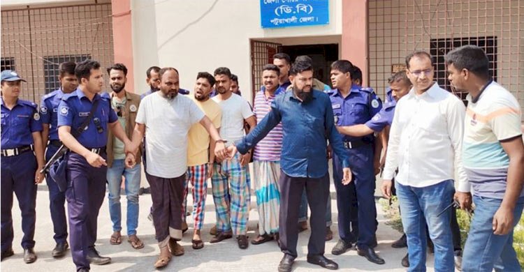 পটুয়াখালীতে ব্যবসায়ী শিবুলাল অপহরণের ঘটনায় গ্রেফতার ৬