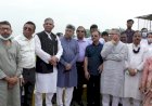 পদ্মার পাড়ে প্রধানমন্ত্রীর জনসভাস্থল পরিদর্শনে আওয়ামী লীগের প্রতিনিধি দল