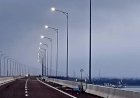 প্রথমবার আলো জ্বলল পদ্মা সেতুতে