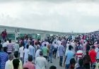 পদ্মা সেতুর ওপর হাজারো মানুষের ঢল