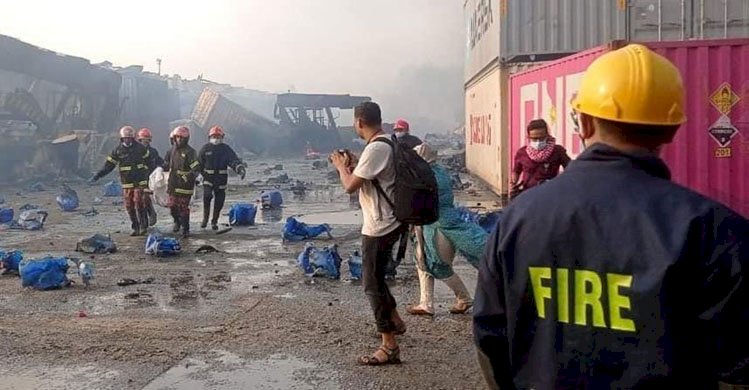 ৮৭ ঘণ্টা পর সীতাকুণ্ডের আগুন নিভলো