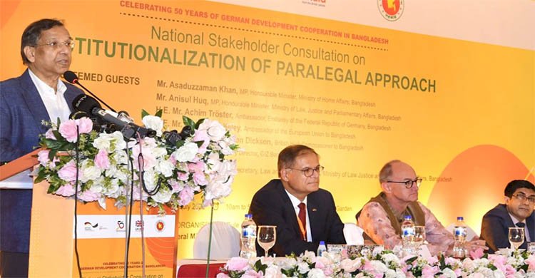 তত্ত্বাবধায়ক সরকার আর হবে না: আইনমন্ত্রী