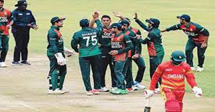 ১০৫ রানে জিতে হোয়াইট ওয়াশ এড়ালো বাংলাদেশ