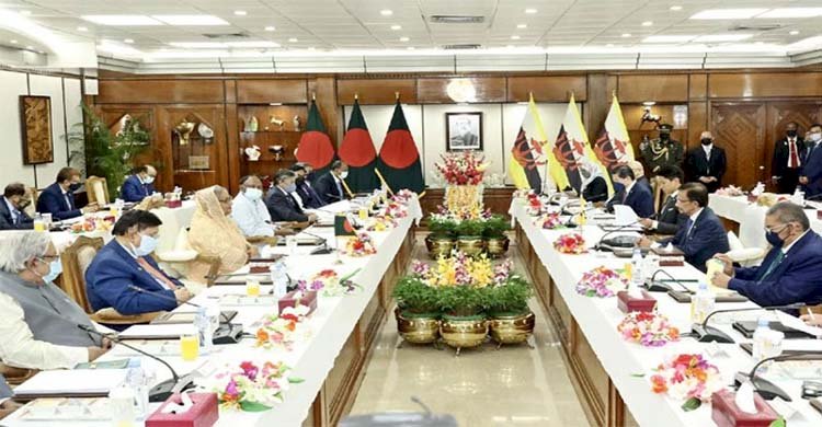 ব্রুনেইয়ের সঙ্গে বাংলাদেশের এক চুক্তি ও ৩ সমঝোতা