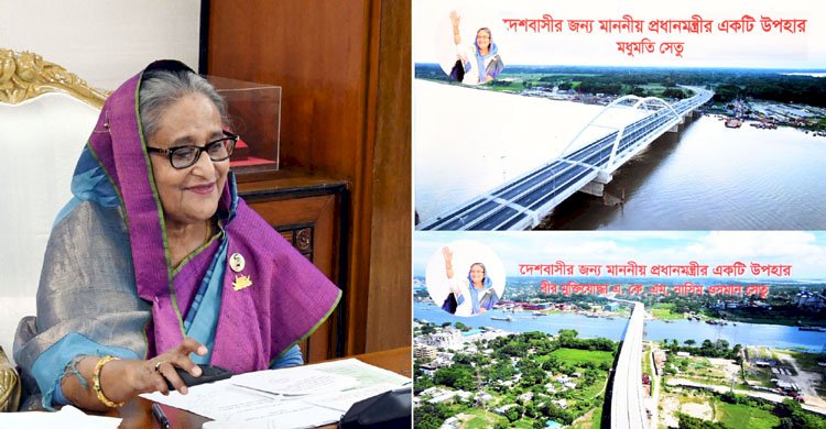 আর্থ-সামাজিক অগ্রগতিকে জোরদার করবে দুই সেতু: প্রধানমন্ত্রী