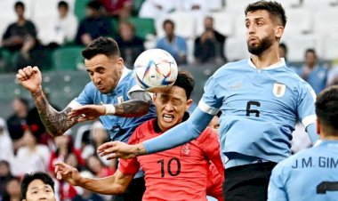 উরুগুয়েকে জিততে দিলো না দক্ষিণ কোরিয়া
