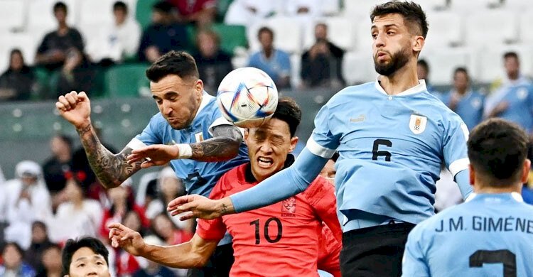 উরুগুয়েকে জিততে দিলো না দক্ষিণ কোরিয়া