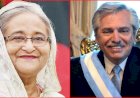 শেখ হাসিনা ও বাংলাদেশিদের ধন্যবাদ আর্জেন্টিনার প্রেসিডেন্টের