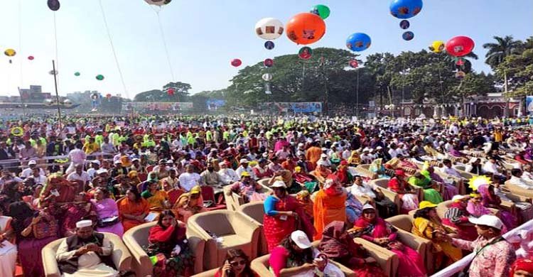 ময়মনসিংহ আওয়ামী লীগের সম্মেলনে নেতাকর্মীদের ঢল>
</div>
</div>
<div class=