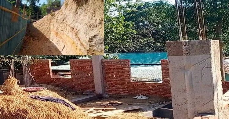 কক্সবাজার দক্ষিণ বনবিভাগের সদর রেঞ্জের আওতাধীন লিংকরোড বিটের বনভূমি দখল করে পাকা দালান নির্মান