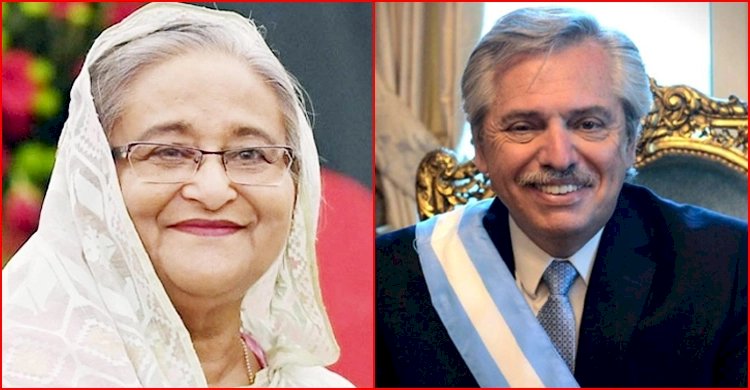 শেখ হাসিনা ও বাংলাদেশিদের ধন্যবাদ আর্জেন্টিনার প্রেসিডেন্টের