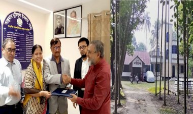 জনসেবায় দোতলা বিল্ডংসহ ৬৭ শতাংশ জমি আন্জুমান মফিদুল ইসলামকে দান করলেন সাবেব য্গ্মু-সচিব এস, এম, হারুনার রশিদ