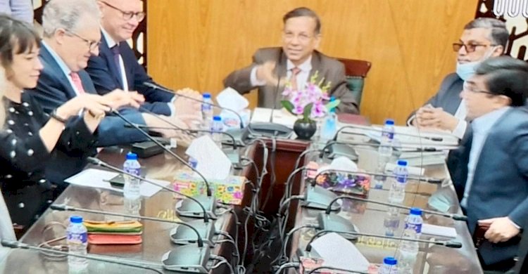 ইইউর ৬ দেশের রাষ্ট্রদূতের সঙ্গে বৈঠকে আইনমন্ত্রী