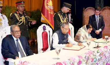 ২২তম রাষ্ট্রপতি হিসেবে দায়িত্ব নিলেন সাহাবুদ্দিন