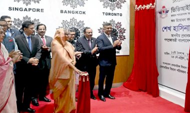 শাহজালাল বিমানবন্দরের ভিভিআইপি লাউঞ্জ উদ্বোধন করলেন প্রধানমন্ত্রী