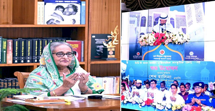 খুতবায় জঙ্গিবাদ-মাদক-দুর্নীতির বিরুদ্ধে কথা বলার আহ্বান প্রধানমন্ত্রীর