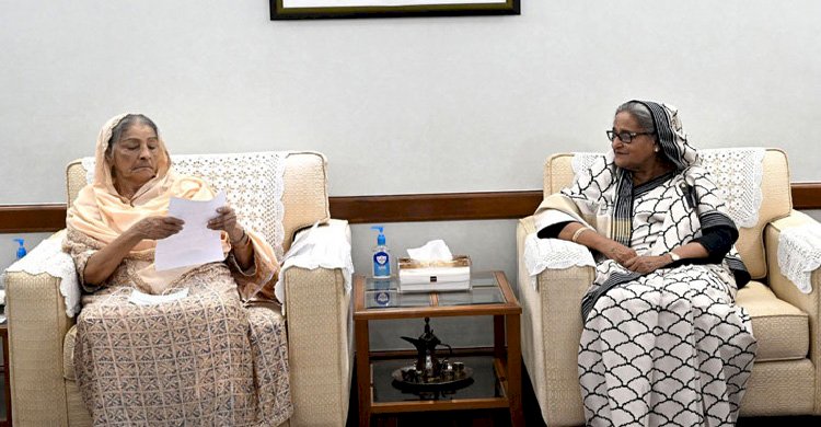 প্রধানমন্ত্রীর সঙ্গে রওশন এরশাদের সাক্ষাৎ, নির্বাচন নিয়ে আলোচনা>
</div>
</div>
<div class=