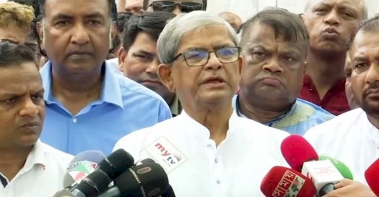 বাংলাদেশ নিয়ে যুক্তরাষ্ট্রের কাছে ভারতের কূটনৈতিক বার্তা দুর্ভাগ্যজনক: ফখরুল