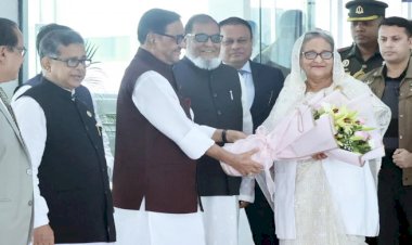 জি২০ সম্মেলন শেষে দেশে ফিরেছেন প্রধানমন্ত্রী শেখ হাসিনা