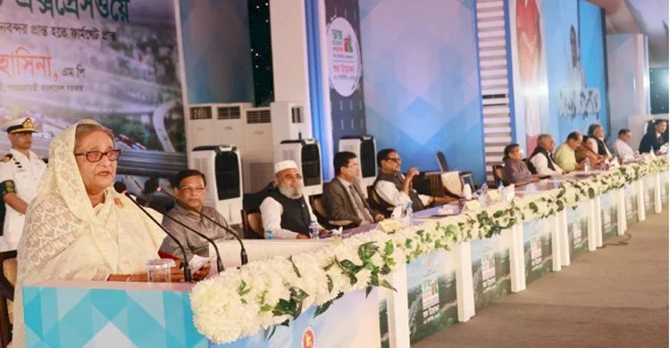 ভয় দেখিয়ে লাভ নেই, আন্দোলন-নিষেধাজ্ঞা ফেলে এগিয়ে যাবে নৌকা: শেখ হাসিনা