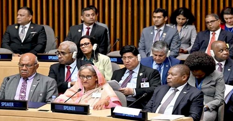 জলবায়ু সঙ্কট এড়াতে সততার সঙ্গে কাজ করার পরামর্শ প্রধানমন্ত্রীর