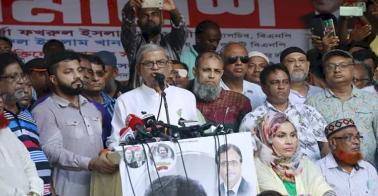 আমেরিকার ভিসা নীতিতে আওয়ামী লীগের মাথা খারাপ হয়ে গেছে: মির্জা ফখরুল