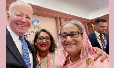 সেলফি তোলার সময় যে কথা হয় শেখ হাসিনা-বাইডেনের, জানাল যুক্তরাষ্ট্র