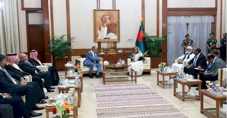 বাংলাদেশ সবসময় ফিলিস্তিনিদের পাশে আছে: প্রধানমন্ত্রী