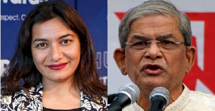 মির্জা ফখরুল আটক, যা বললেন মেয়ে শামারুহ মির্জা