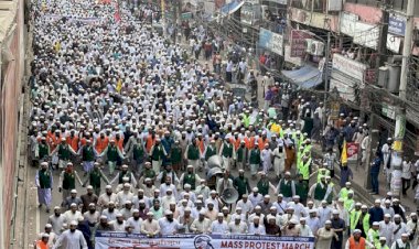 পুলিশের বাধায় থেমে গেল ইসলামী আন্দোলনের গণমিছিল