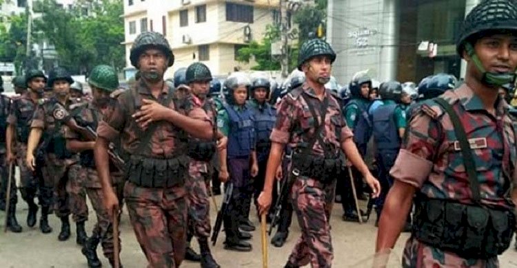 পরিস্থিতি নিয়ন্ত্রণে ২৭ প্লাটুন বিজিবি মোতায়েন