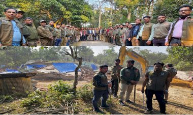 চট্টগ্রাম উত্তর বন বিভাগের হিয়াকো বিটে উচ্ছেদ অভিযান