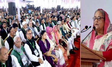 নির্বাচন নিয়ে সব চক্রান্ত মোকাবেলা করে ক্ষমতায় এসেছি : প্রধানমন্ত্রী