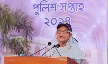 জনগণের সেবা, সন্ত্রাস দমন করুন : পুলিশের প্রতি প্রধানমন্ত্রী