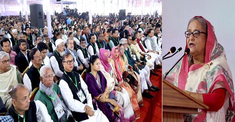 নির্বাচন নিয়ে সব চক্রান্ত মোকাবেলা করে ক্ষমতায় এসেছি : প্রধানমন্ত্রী