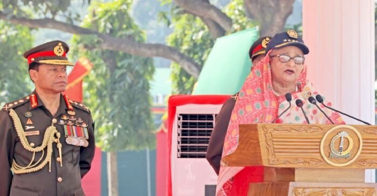 যেকোনো পরিস্থিতি মোকাবিলায় সেনাবাহিনীকে সক্ষম করে তুলতে চায় সরকার: প্রধানমন্ত্রী