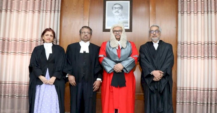শপথ নিলেন আপিল বিভাগের নতুন তিন বিচারপতি