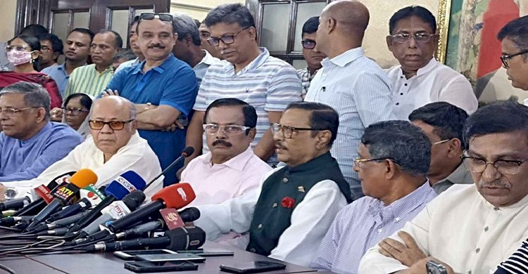 শিক্ষার্থীদের পরিবর্তে আজ মাঠে নেমেছে বিএনপি-জামায়াত: কাদের