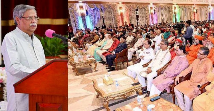 ধর্মীয় মূল্যবোধকে দেশ ও জনকল্যাণে কাজে লাগাতে হবে: রাষ্ট্রপতি