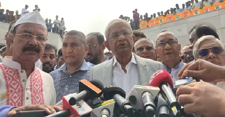 রাষ্ট্রপতি অপসারণে হটকারী সিদ্ধান্ত নেওয়া যাবে না : মির্জা ফখরুল