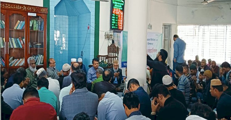 জিয়াউর রহমানের জন্ম বার্ষিকী উপলক্ষে ড্যাব ডিএমসিএইচ শাখার দোয়া ও মিলাদ মাহফিল