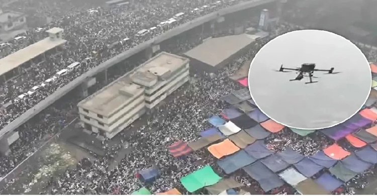 ইজতেমায় আখেরি মোনাজাতের সময় ড্রোন আতঙ্ক, ছোটাছুটিতে আহত শতাধিক