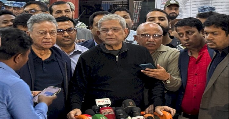 আমরা যেন হাসিনার পাতা ফাঁদে পা না দেই: মির্জা ফখরুল