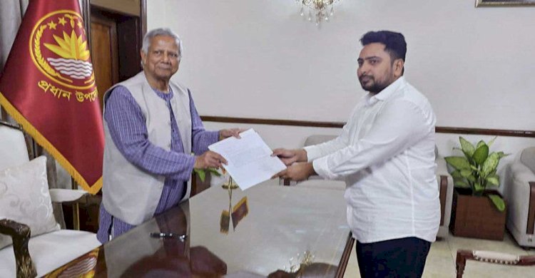 উপদেষ্টা পরিষদ থেকে পদত্যাগ করেছেন নাহিদ ইসলাম 