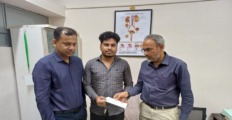 ৫ আগষ্ট গুলিবিদ্ধ তরুণ সালমানের পাশে তারেক রহমান 