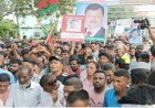 ইলিয়াস আলীর সন্ধান চেয়ে বিএনপি নেতাকর্মীদের মিছিল