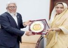 বিমান পরিবহন ও পর্যটন উন্নয়নের স্বীকৃতিস্বরূপ সচিব নাসরীন জাহানকে লায়ন ক্লাবের সম্মাননা