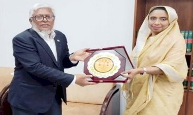 বিমান পরিবহন ও পর্যটন উন্নয়নের স্বীকৃতিস্বরূপ সচিব নাসরীন জাহানকে লায়ন ক্লাবের সম্মাননা