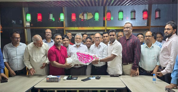 কৃষিবিদ আসাদুজ্জামান কিটোনকে সংবর্ধনা দিল এ্যাব